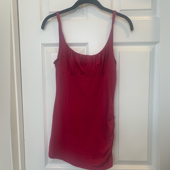 American Eagle Outfitters Pink Ruffle Bust Tank - Picture 12 of 13